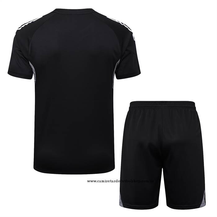 Chandal del Alemania 25-26 Manga Corta Negro - Pantalon Corto